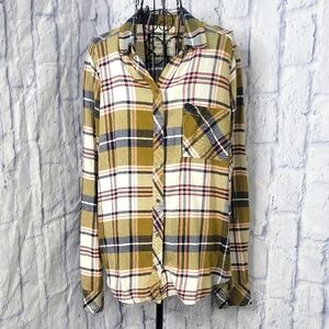 Abercrombie & Fitch Plaid‎ Casual Button Down Shirt